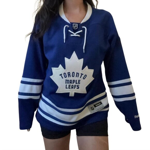 Toronto Maple Leafs- Reebok NHL Women’s Hockey Jersey- Large💙✨ - Picture 1 of 5
